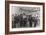 Diego Rivera and Frida Kahlo in the May Day Parade, Mexico City, 1st May 1929-Tina Modotti-Framed Photographic Print