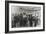 Diego Rivera and Frida Kahlo in the May Day Parade, Mexico City, 1st May 1929-Tina Modotti-Framed Photographic Print