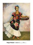 Portrait of Dolores Olmedo-Diego Rivera-Art Print
