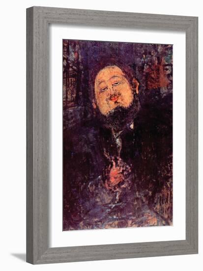 Diego Rivera-Amedeo Modigliani-Framed Art Print