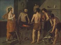 'La Fragua De Vulcano', (Apollo in the Forge of Vulcan), 1629, ( c1934)-Diego Velasquez-Giclee Print