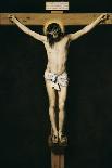Crucified Christ (Detail of the Head), Cristo Crucificado-Diego Velazquez-Giclee Print