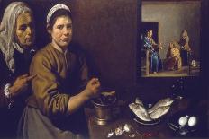 Old Woman Cooking Eggs, 1618-Diego Velazquez-Giclee Print