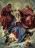 Saint Thomas Aquinas Comforted by Angels-Diego Velazquez-Giclee Print