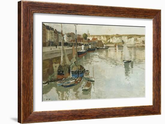 Dieppe, c.1934-Fritz Thaulow-Framed Giclee Print