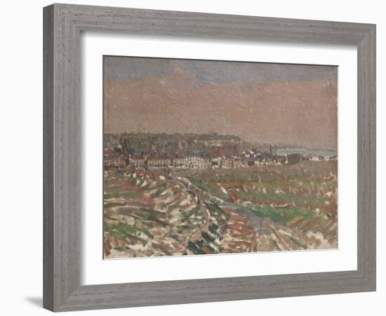 Dieppe from the West, 1910 - 1911-Harold Gilman-Framed Giclee Print