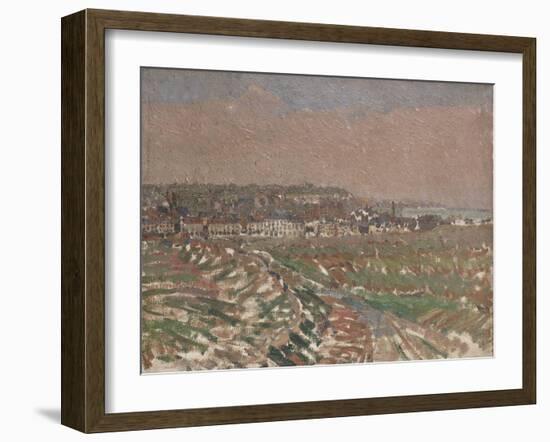 Dieppe from the West, 1910 - 1911-Harold Gilman-Framed Giclee Print