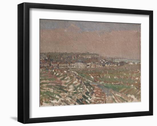 Dieppe from the West, 1910 - 1911-Harold Gilman-Framed Giclee Print