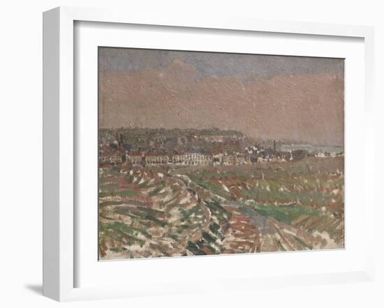 Dieppe from the West, 1910 - 1911-Harold Gilman-Framed Giclee Print