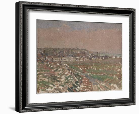 Dieppe from the West, 1910 - 1911-Harold Gilman-Framed Giclee Print