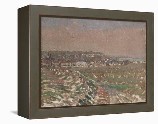 Dieppe from the West, 1910 - 1911-Harold Gilman-Framed Premier Image Canvas