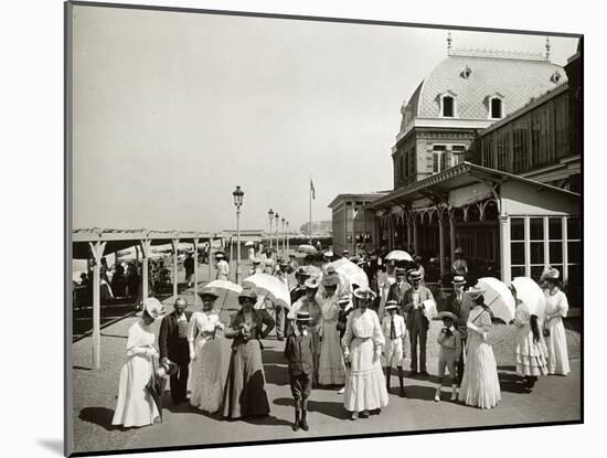 Dieppe, Promenade, France-null-Mounted Photographic Print