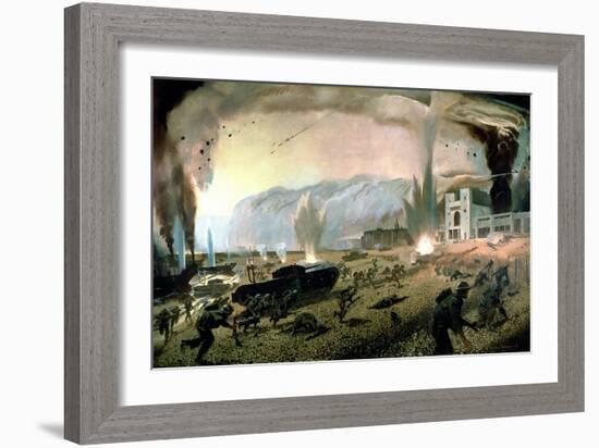 Dieppe Raid-Charles Fraser Comfort-Framed Giclee Print