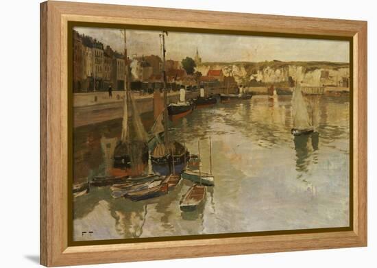 Dieppe-Fritz Thaulow-Framed Premier Image Canvas