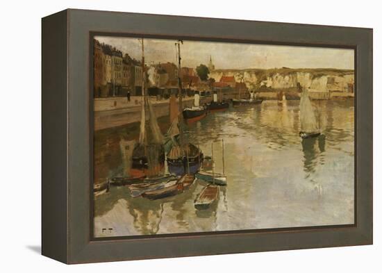 Dieppe-Fritz Thaulow-Framed Premier Image Canvas