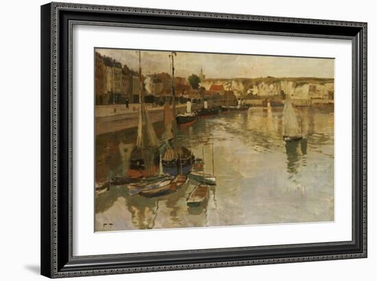 Dieppe-Fritz Thaulow-Framed Giclee Print