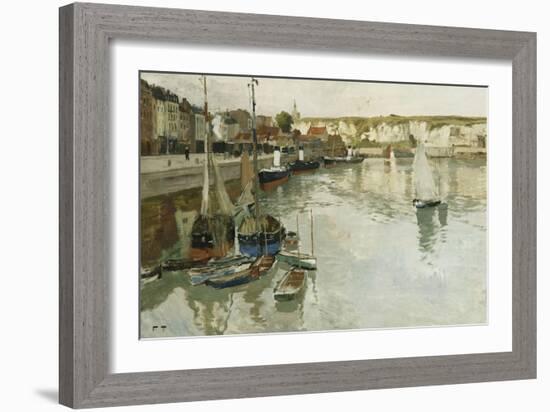 Dieppe-Frits Thaulow-Framed Giclee Print