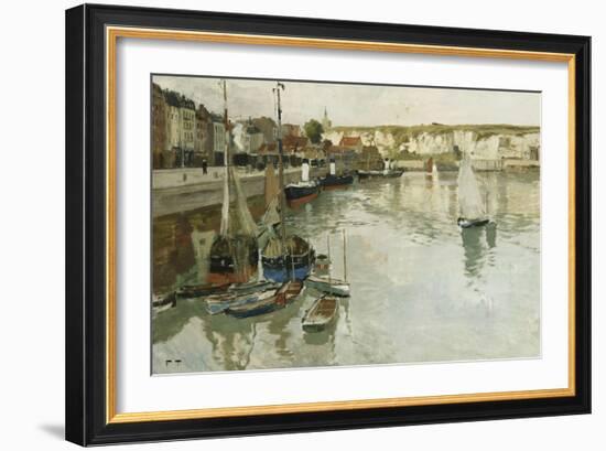 Dieppe-Frits Thaulow-Framed Giclee Print