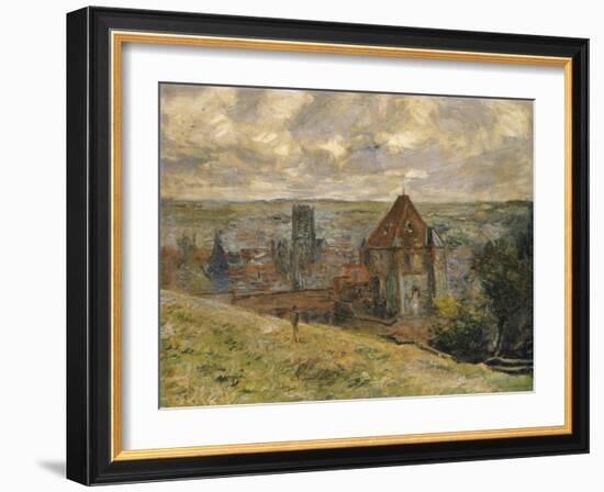 Dieppe-Claude Monet-Framed Giclee Print