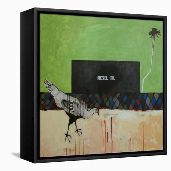 Diesel Oil, 2014-Anastasia Lennon-Framed Premier Image Canvas