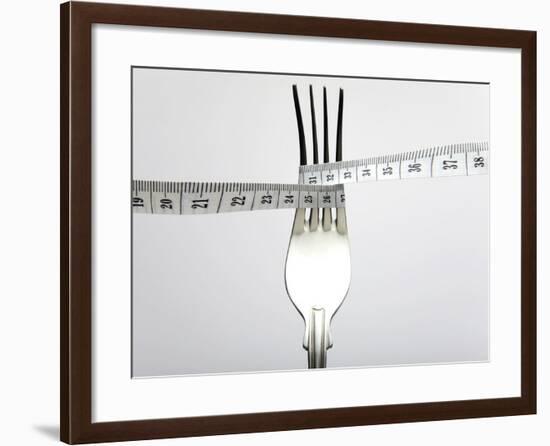 Dieting, Conceptual Image-Victor De Schwanberg-Framed Photographic Print