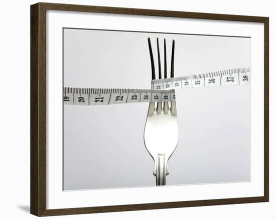 Dieting, Conceptual Image-Victor De Schwanberg-Framed Photographic Print