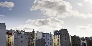 France, Paris, Skyline, 19th Area-Dietmar Walser-Photographic Print