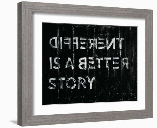 Different is Better-Kent Youngstrom-Framed Art Print