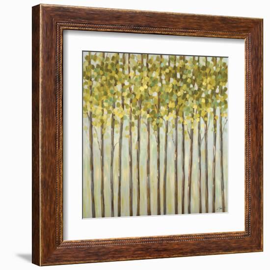 Different Shades of Green-Libby Smart-Framed Art Print