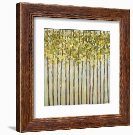 Different Shades of Green-Libby Smart-Framed Art Print