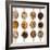 Different Type Of Seeds On Wooden Spoon-adamr-Framed Art Print