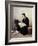 Difficult Passage in the Talmud-Isidor Kaufmann-Framed Art Print