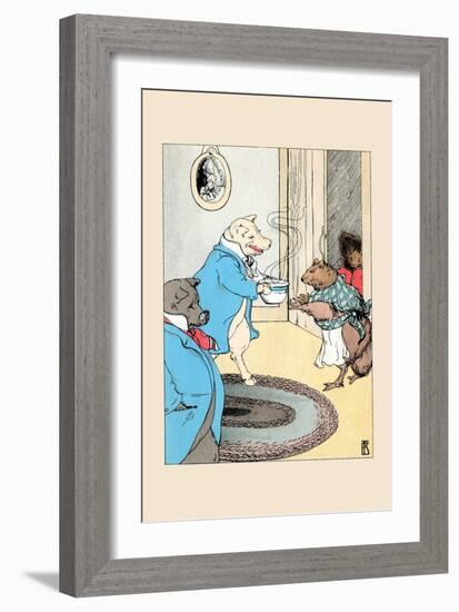 Diggery Is Hungry-Frances Beem-Framed Art Print