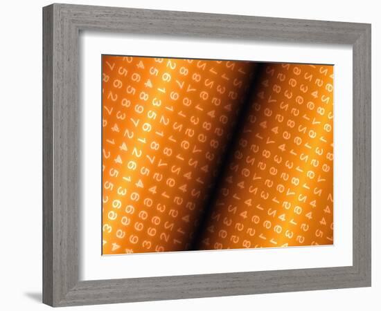 Digital Communication, Conceptual Artwork-Mehau Kulyk-Framed Photographic Print