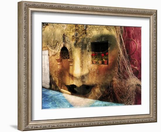 Digital Composite of Italian Scenes-Nancy & Steve Ross-Framed Photographic Print