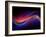 Digital Fractal Waves-agsandrew-Framed Art Print