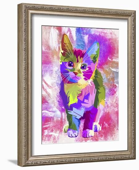Digital Kitten-Ata Alishahi-Framed Giclee Print