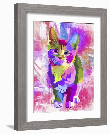 Digital Kitten-Ata Alishahi-Framed Giclee Print