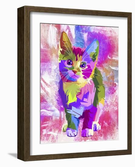 Digital Kitten-Ata Alishahi-Framed Giclee Print