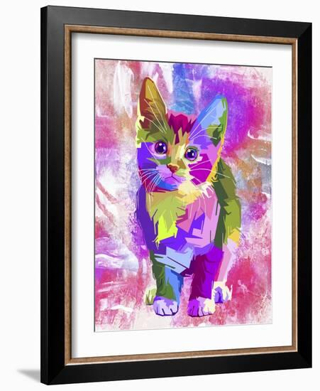 Digital Kitten-Ata Alishahi-Framed Giclee Print