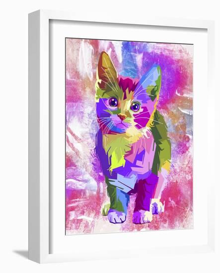 Digital Kitten-Ata Alishahi-Framed Giclee Print