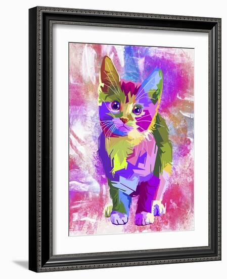 Digital Kitten-Ata Alishahi-Framed Giclee Print