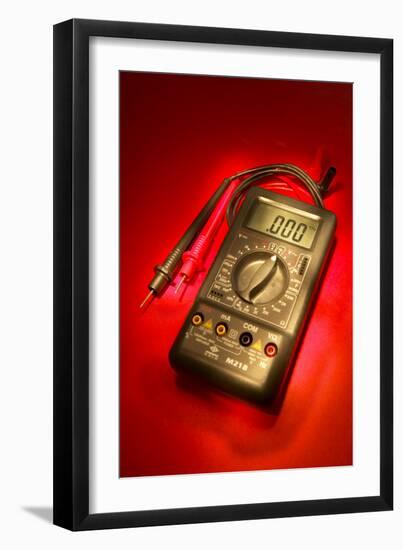 Digital Multimeter-Mark Sykes-Framed Photographic Print