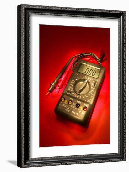 Digital Multimeter-Mark Sykes-Framed Photographic Print