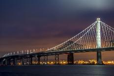 Oakland Bay Bridge at Sunset-digital94086-Photographic Print