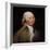 Digitally Restored American History Painting of President John Adams-null-Framed Art Print