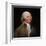 Digitally Restored American History Painting of President John Adams-null-Framed Art Print