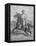 Digitally Restored Print of Colonel Theodore Roosevelt on Horseback-null-Framed Stretched Canvas