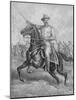 Digitally Restored Print of Colonel Theodore Roosevelt on Horseback-null-Mounted Art Print