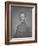 Digitally Restored Print of Thomas Stonewall Jackson as a Young Officer-null-Framed Art Print